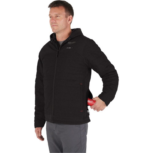 M12 Heated Quietshell Jacket with Battery, Men's, Medium, Black Waymarc Industries Inc