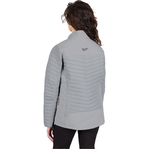 Manteau chauffant M12 Axis avec pile, Femmes, Grand, Gris Waymarc Industries Inc