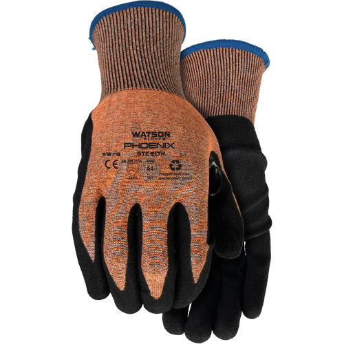 Gants r&eacute;sistants &agrave; la coupe Stealth Phoenix, Taille T-petit, Calibre 18, Rev&ecirc;tement Nitrile, Enveloppe en PEHP/Polyester, ASTM ANSI niveau A4 Waymarc Industries Inc