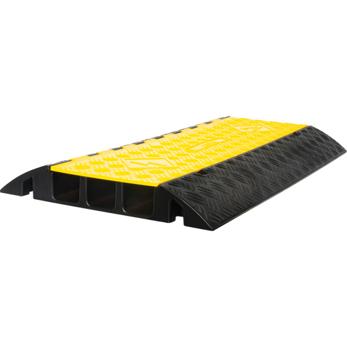 Protecteur de c&acirc;bles en polyur&eacute;thane, 3 canaux, 35,43" lo x 19,69" la x 3" h Waymarc Industries Inc