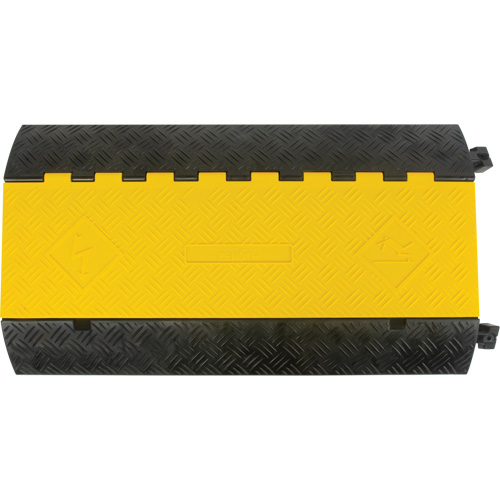 Protecteur de c&acirc;bles en polyur&eacute;thane, 3 canaux, 35,43" lo x 19,69" la x 3" h Waymarc Industries Inc