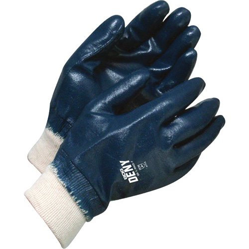 Deny&reg; Gloves with Knit Wrist, 11, Nitrile Coating, Cotton Shell Waymarc Industries Inc