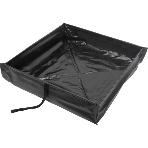 Collapsible Roll-Up Spill Berm, 60 US gal. Capacity, 4' W x 4' L x 6" H Waymarc Industries Inc