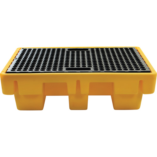 2-Drum Spill Pallet, 61 US gal. Spill Capacity, 51.5" x 36" x 15" Waymarc Industries Inc