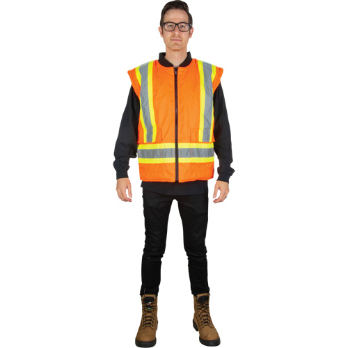 Waterproof 7-in-1 Winter Parka, High Visibility Orange, Medium Waymarc Industries Inc