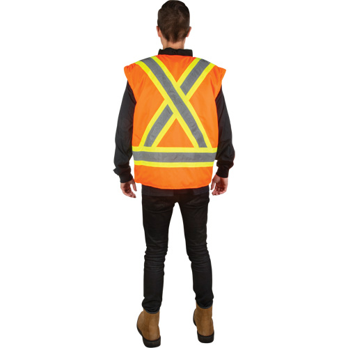 Waterproof 7-in-1 Winter Parka, High Visibility Orange, Medium Waymarc Industries Inc