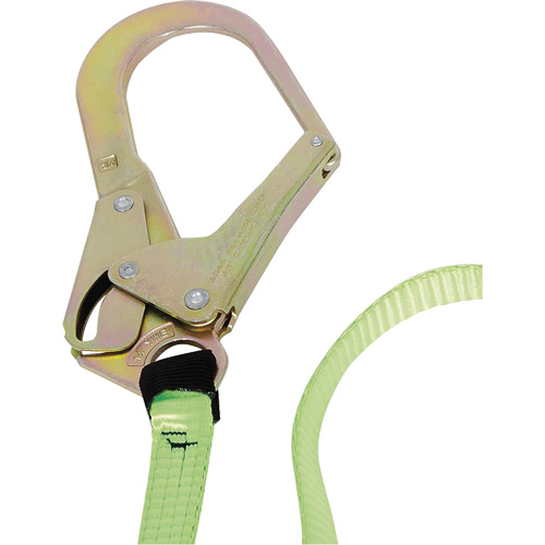 SA-54022-4 Shock Absorbing Lanyard, 4', Form Hook Center, Snap Hook Leg Ends, Polyester Waymarc Industries Inc
