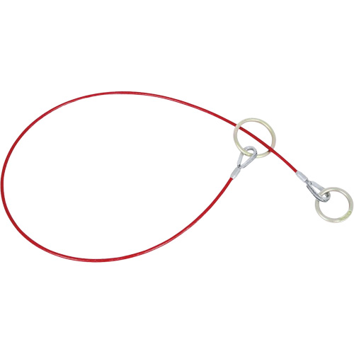 AS-21110-6 6' Cable Anchor with O-Ring Ends, Sling, Permanent Use Waymarc Industries Inc