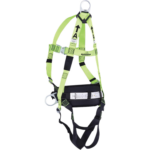 FBH10000L1020-S  Harnais de s&eacute;curit&eacute; s&eacute;rie entrepreneur avec ceinture de positionnement, Certifi&eacute;e CSA, Classe AP, Petit Waymarc Industries Inc