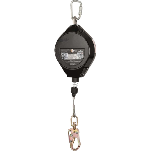SRL-73302-60LE Self-Retracting Lifeline, 60', Galvanized Steel, Swivel Waymarc Industries Inc