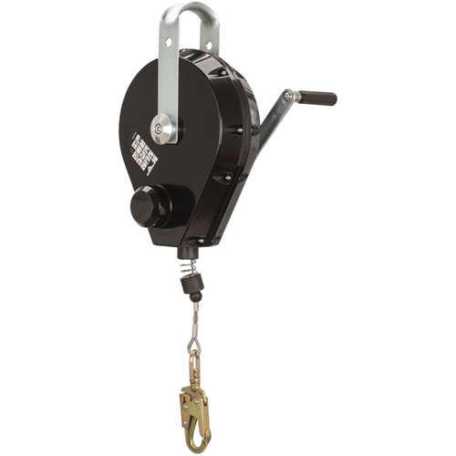 SRL-73303-96 Cable Self-Retracting Lifeline with Recovery, 96', Galvanized Steel, Swivel Waymarc Industries Inc