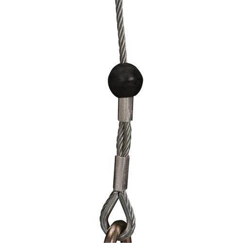 SRL-73303-96 Cable Self-Retracting Lifeline with Recovery, 96', Galvanized Steel, Swivel Waymarc Industries Inc