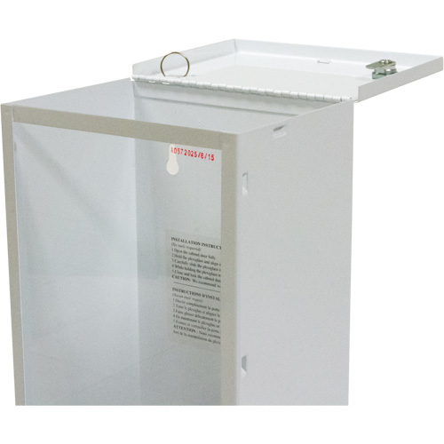 Armoire d'usage l&eacute;ger pour extincteur, 10" la x 24" h x 6" p Waymarc Industries Inc