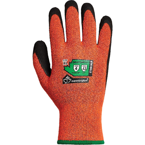 Gants d'hiver r&eacute;sistants &agrave; la coupe Dexterity TKTAGLX, Taille 2T-Grand, Calibre 13, Rev&ecirc;tement Latex, Enveloppe en TenActiv, ASTM ANSI niveau A3 Waymarc Industries Inc