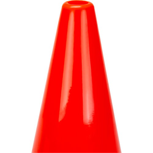 C&ocirc;ne de signalisation de premi&egrave;re qualit&eacute;, 12", Orange Waymarc Industries Inc