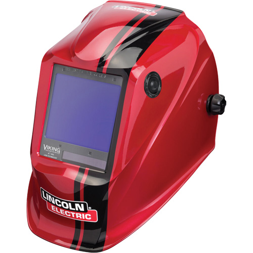 VIKING 3350 Code Red&reg; Welding Helmet, 3.74" L x 3.34" W View Area, 5 - 13 Shade Range Waymarc Industries Inc
