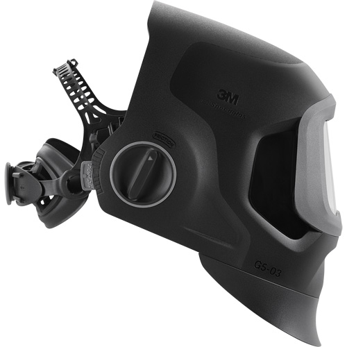 Speedglas G5-03 Pro Black Fixed Front Welding Helmet, 2.8" L x 4.3" W View Area, 8-14/3/5 Shade Range, Black Waymarc Industries Inc