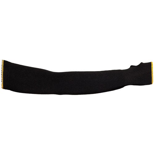 Contender KPG1T Cut-Resistant Sleeve, 18", ASTM ANSI Level A5, Black Waymarc Industries Inc