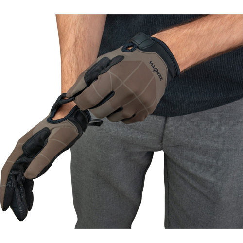 Flexible Utility Gloves, Synthetic Palm, Size Medium Waymarc Industries Inc