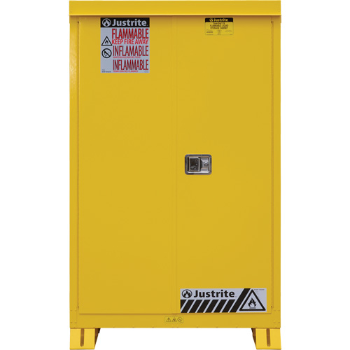 Armoire ext&eacute;rieure pour produits inflammables, 45 gal., 2 Porte(s), 43" La x 65" h x 18" p Waymarc Industries Inc