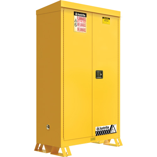 Armoire ext&eacute;rieure pour produits inflammables, 45 gal., 2 Porte(s), 43" La x 65" h x 18" p Waymarc Industries Inc
