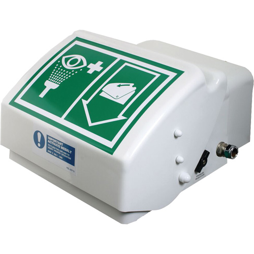 Douche oculaire/faciale, Installation Montage mural, Bol Plastique Waymarc Industries Inc