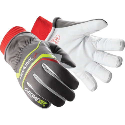 Chrome SLT&reg; Winter 4075W Cut-Resistant Gloves with Thinsulate, Size 6/X-Small, Goatskin/HPPE Shell, ASTM ANSI Level A6 Waymarc Industries Inc