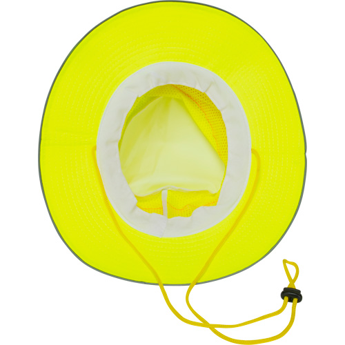 Chapeau de p&ecirc;cheur &agrave; refroidissement par &eacute;vaporation, Lime haute visibilit&eacute; Waymarc Industries Inc