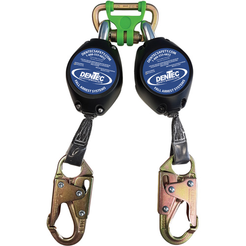 Self Retracting Lanyard with Composite Housing, 7', Web, Swivel Waymarc Industries Inc