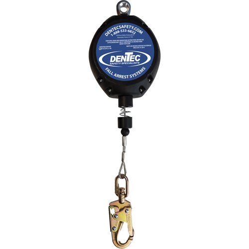 Cable Self Retracting Lanyard with Composite Housing, 30', Swivel Waymarc Industries Inc