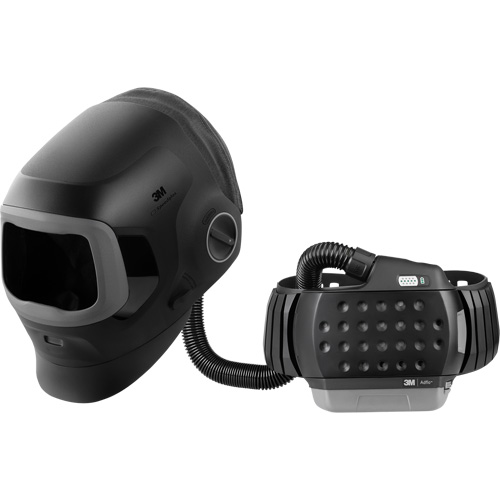 Casque de soudage Speedglas G5-03 Pro-Air avec syst&egrave;me de respirateur d'&eacute;puration d'air propuls&eacute; Adflo — SANS filtre autoassombrissant, Masque de soudage, Pile Lithium-ion Waymarc Industries Inc
