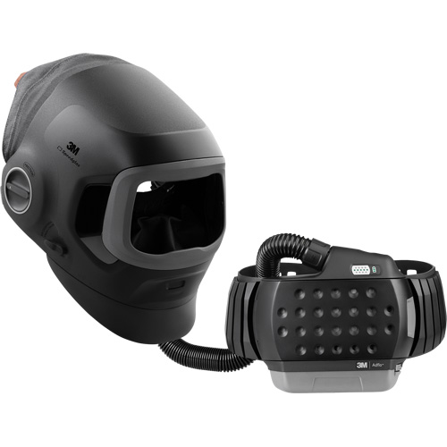 Casque de soudage Speedglas G5-03 Pro-Air avec syst&egrave;me de respirateur d'&eacute;puration d'air propuls&eacute; Adflo — SANS filtre autoassombrissant, Masque de soudage, Pile Lithium-ion Waymarc Industries Inc