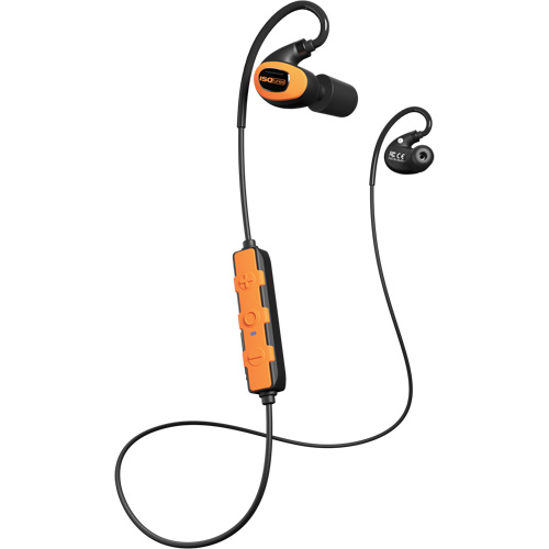 Safety Orange Pro 3.0 Bluetooth Earbuds Waymarc Industries Inc