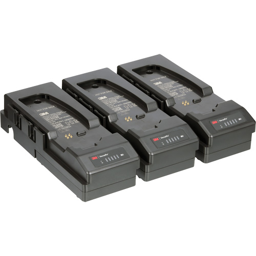 Emballage de chargeur de pile &agrave; trois postes Versaflo  pour APR motoris&eacute; TR-300+ Waymarc Industries Inc