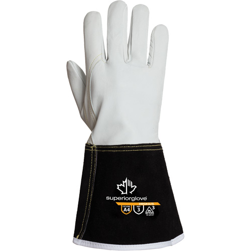 Endura&reg; 399GKGL5 Welding Gloves, Grain Goatskin, Size X-Small Waymarc Industries Inc