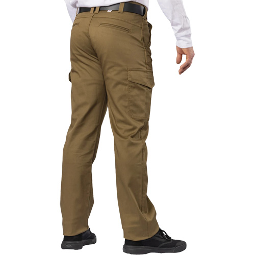 Pantalon cargo Big Flex, Poly-coton/Spandex, Vert olive militaire, Taille 46, Entrejambe 30 Waymarc Industries Inc