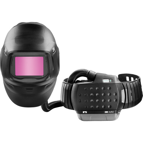 Masque de soudage &agrave; usage intensif Speedglas G5-01 avec syst&egrave;me de respirateur d'&eacute;puration d'air propuls&eacute; Adflo, Masque de soudage, Pile Lithium-ion Waymarc Industries Inc
