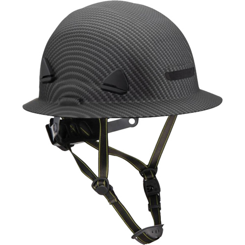 Fibre Metal Climbing Style Helmet with Full Brim, Meets CSA Type 2, Ratchet Suspension, Non-Vented Waymarc Industries Inc