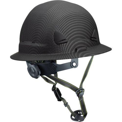 Fibre Metal Climbing Style Helmet with Full Brim, Meets CSA Type 2, Ratchet Suspension, Non-Vented Waymarc Industries Inc