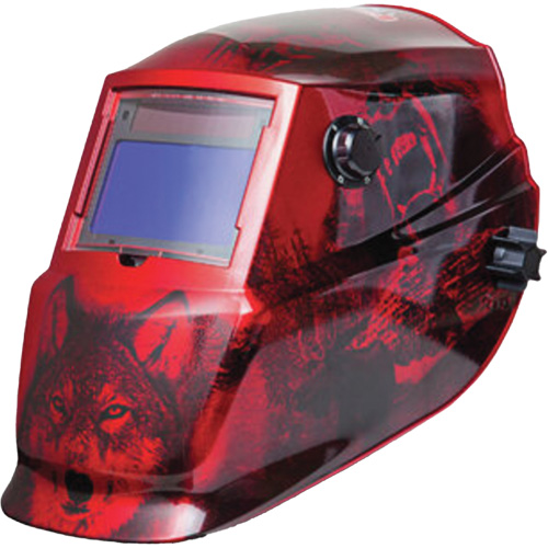 Auto Darkening Welding Helmet, 3.78" L x 2.05" W View Area, 9 - 13 Shade Range Waymarc Industries Inc