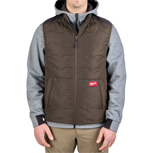 Veste l&eacute;g&egrave;re et isol&eacute;e FREEFLEX, Hommes, Petit, Brun Waymarc Industries Inc