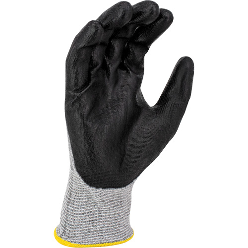 Gants de travail r&eacute;sistants &agrave; la coupe, compatibles avec &eacute;crans tactiles RWG566 AXIS, Taille T-petit, Calibre 18, Rev&ecirc;tement Polyur&eacute;thane, Enveloppe en Acier inoxydable/PEHP, ASTM ANSI niveau A5/EN 388 niveau E Waymarc Industries Inc