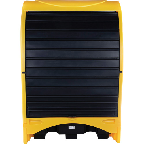2-Drum Hard Cover Spill Pallet, 43.11" L x 61.61" W x 83.07" H, 1433 lbs. Load Capacity Waymarc Industries Inc