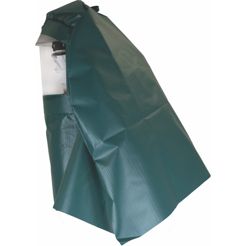 Cagoule anti-&eacute;claboussures chimiques et casquette rigide avec visi&egrave;re r&eacute;sistante aux produits chimiques Waymarc Industries Inc
