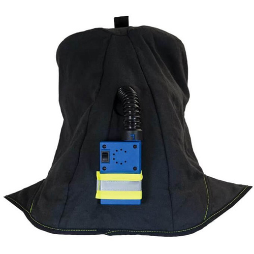 Cagoule de protection contre l'arc &eacute;lectrique TCG, Noir, 40 cal/cm², ANSI Z87.1/ASTM F1506/ASTM F1959/ASTM F2178/R&eacute;pond ou surpasse la norme CSA Z462/NFPA 70E, 4 Arc &eacute;lectrique EPI cat&eacute;gorie niveau Waymarc Industries Inc