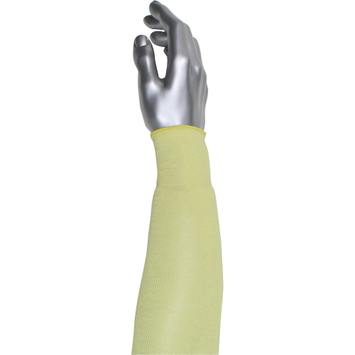 Manchette r&eacute;sistante &agrave; la coupe &agrave; pli unique Kut Gard, Aramide/ATA, 10", ASTM ANSI niveau A4, Jaune Waymarc Industries Inc