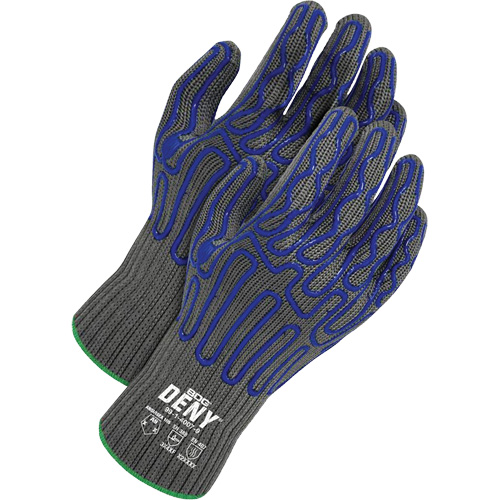 Gants enduits r&eacute;sistants &agrave; la coupe pour le contact alimentaire Deny, Taille 8, Calibre 7, Rev&ecirc;tement Silicone, Enveloppe en PEHP, ASTM ANSI niveau A9/EN 388 niveau F Waymarc Industries Inc