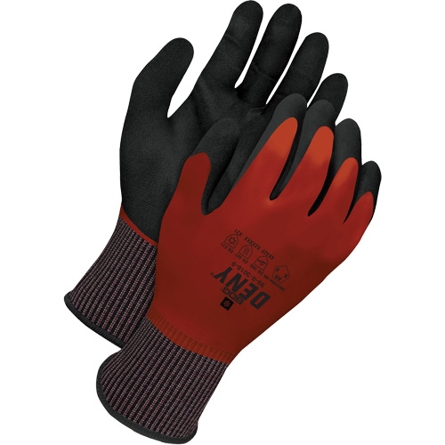 Deny&reg; Lined Cut-Resistant Food Contact Gloves, Size 7, 18 Gauge, Foam Nitrile Coated, HPPE Shell, ASTM ANSI Level A6/EN 388 Level F Waymarc Industries Inc