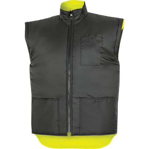 Parka de s&eacute;curit&eacute; d'hiver imperm&eacute;able 7-en-1 5057 Pioneer Yukon, Polyester, Noir/Jaune lime haute visibilit&eacute;, T-petit Waymarc Industries Inc