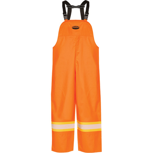 R805 Hurricane Bib Pants, Small, High Visibility Orange Waymarc Industries Inc